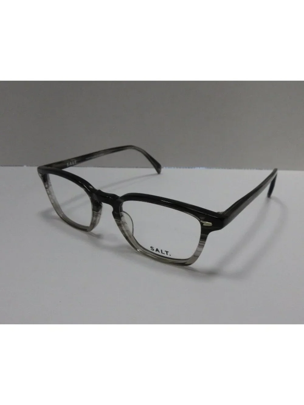 SALT Eyeglasses Gray Rectangular Rounded Yates AG Japan 49-20-149 NEW